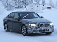 Спайшоты рестайлингового BMW 5-Series