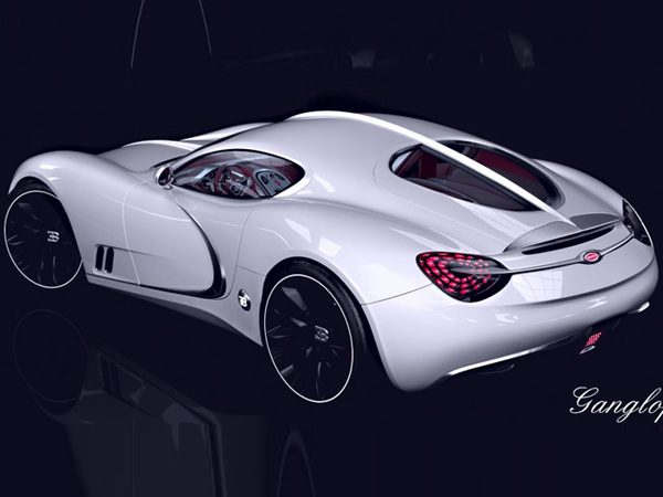 Bugatti Gangloff Concept от польского дизайнера