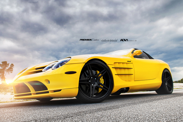 Mercedes SLR McLaren от RENNtech и ADV.1 Wheels