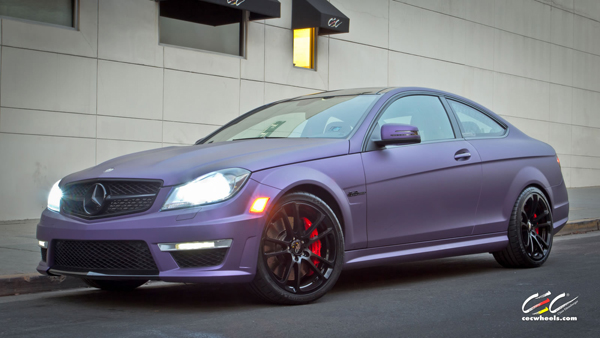 Mercedes-Benz C63 AMG Coupe от CEC Wheels 