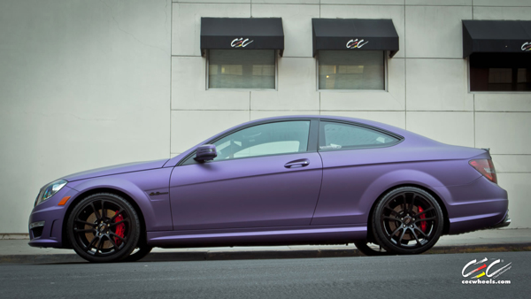 Mercedes-Benz C63 AMG Coupe от CEC Wheels 