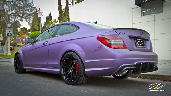 Mercedes-Benz C63 AMG Coupe от CEC Wheels 