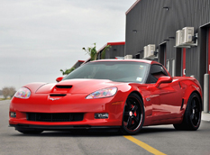 Lingenfelter Corvette Z06 с дисками Vossen Wheels