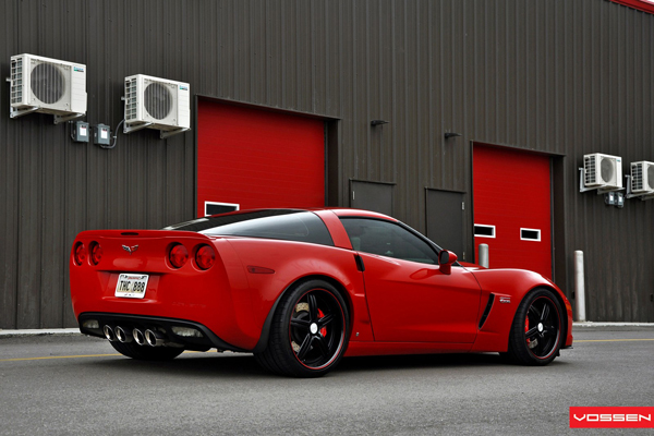 Lingenfelter Corvette Z06 с дисками Vossen Wheels