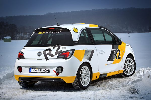 Opel привезет болид Adam R2 Concept в Женеву