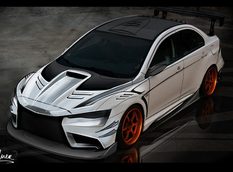 Vilner работает над Mitsubishi Evolution X