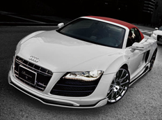 Audi R8 V10 Spyder White Wolf от Tommykaira