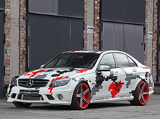 660-сильный Mercedes C63 AMG в тюнинге mcchip-dkr