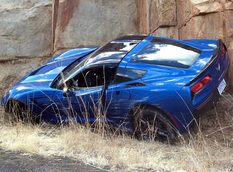Chevrolet Corvette Stingray разбили в Аризоне