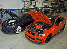 Два BMW M3 (E92) от Autocouture и Mode Carbon