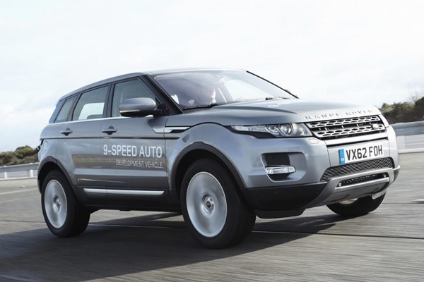 Range Rover Evoque оборудуют 9-ступенчатой АКПП