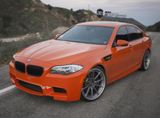 BMW M5 (F10) Valencia Orange от AE Performance