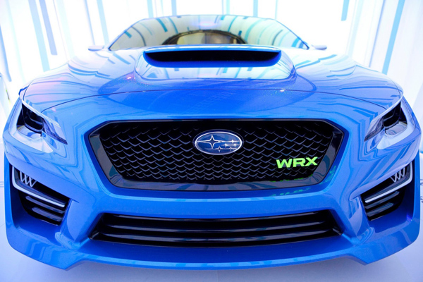 В Нью-Йорк привезли Subaru WRX Concept