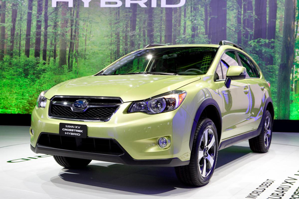 Subaru XV Crosstrek Hybrid показали в Нью-Йорке 