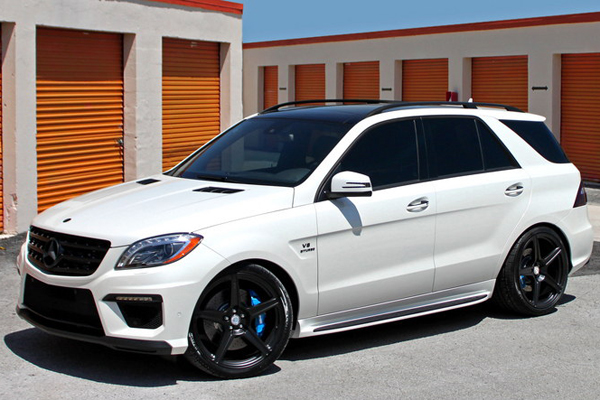 Mercedes-Benz ML63 AMG от HRE Wheels