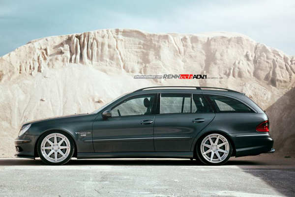 Mercedes-Benz E55 AMG от RENNtech и ADV1 Wheels