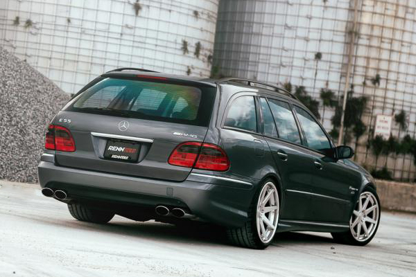 Mercedes-Benz E55 AMG от RENNtech и ADV1 Wheels