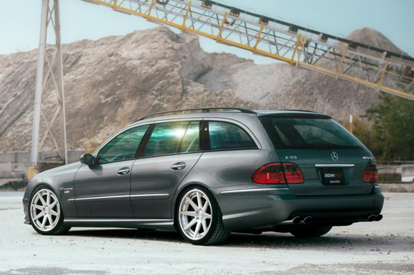 Mercedes-Benz E55 AMG от RENNtech и ADV1 Wheels