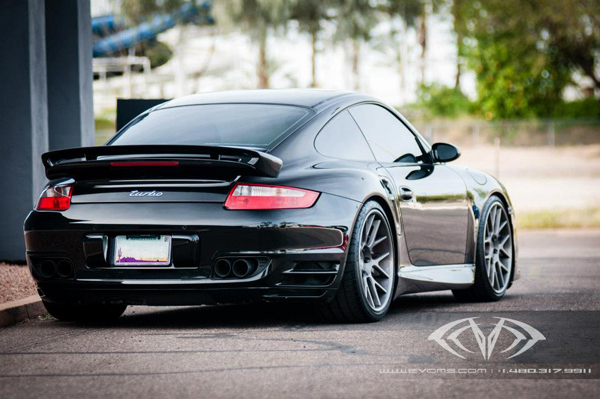 Porsche 911 Turbo от EVOMS и ADV.1 Wheels  