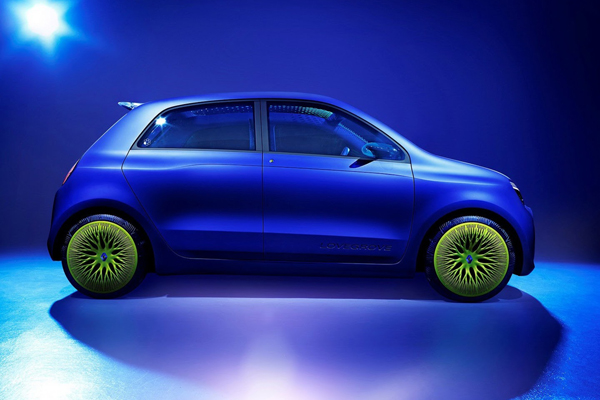 Twin’Z Concept - новый электромобиль от Renault