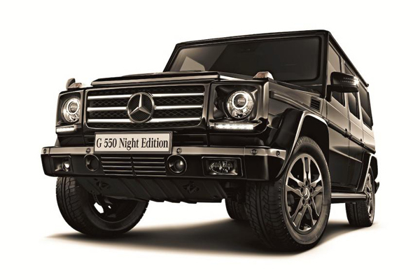 Mercedes G550 Night Edition - новинка для Японии