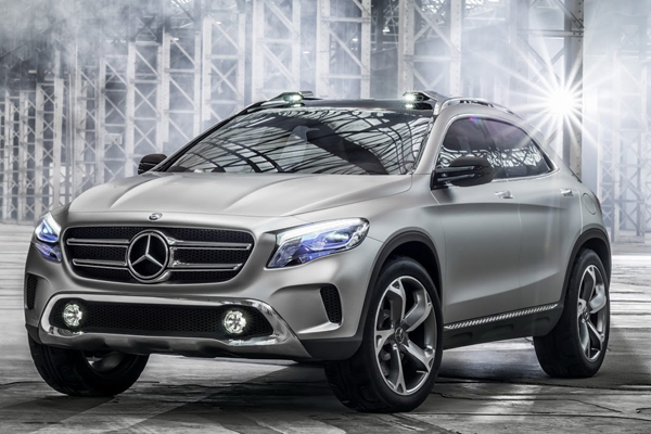 Mercedes-Benz рассекретил кроссовер GLA Concept