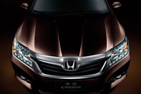 Honda рассекретила новый седан Crider  