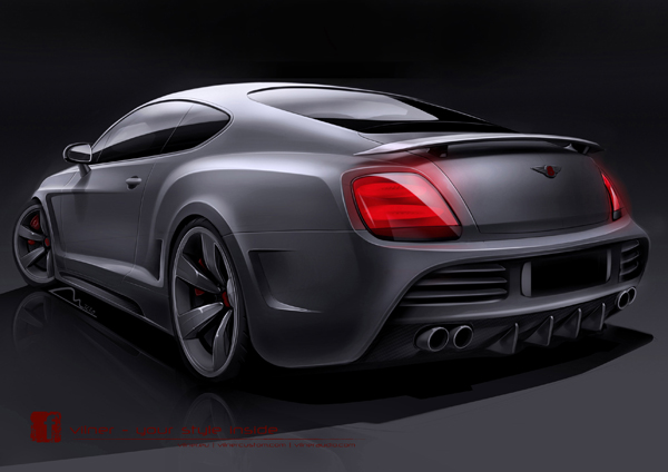 Bentley Continental GT в тюнинге Vilner