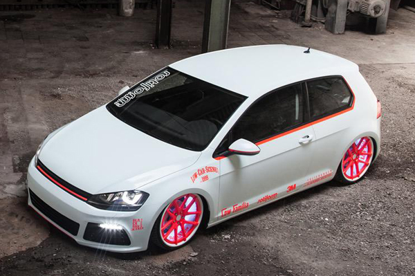 VW Golf VII от Low-Car-Scene и BlackBox-Richter