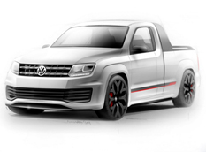 Volkswagen покажет «заряженный» Amarok R-Style