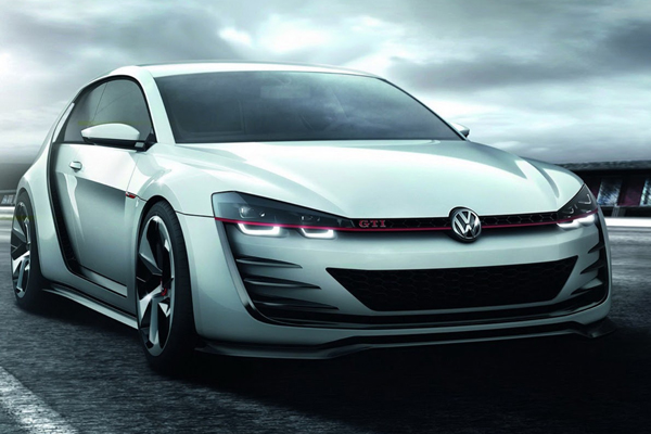 Volkswagen показал изображения Design Vision GTI