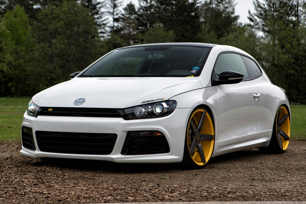 Volkswagen Scirocco R от Vossen Wheels