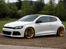 Volkswagen Scirocco R от Vossen Wheels