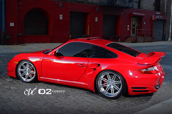 Porsche 911 Turbo (997) от D2Forged Wheels