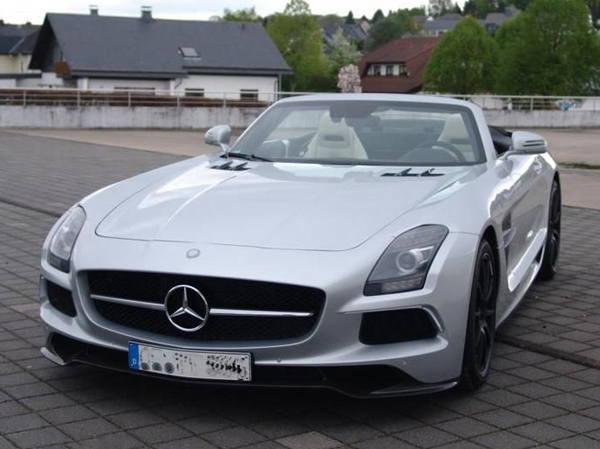 Mercedes SLS AMG Roadster в обвесе Inden Design