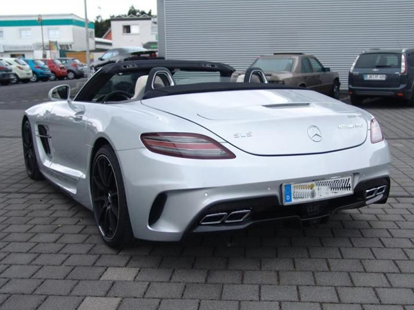 Mercedes SLS AMG Roadster в обвесе Inden Design