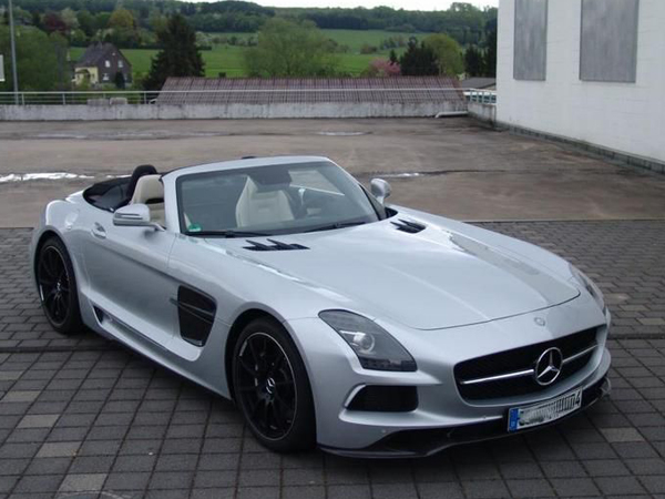 Mercedes SLS AMG Roadster в обвесе Inden Design