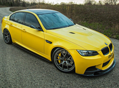 BMW M3 (E90) Dakar Yellow в тюнинге ателье IND