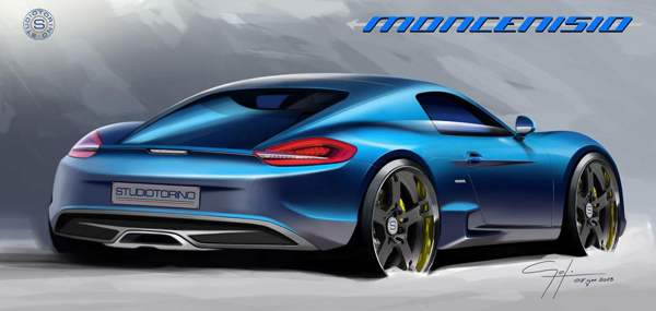 Porsche Cayman S от StudioTorino Moncenisio