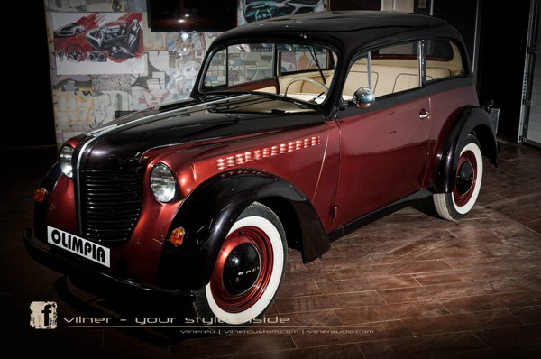 Vilner отреставрировал Opel Olympia 1938 года