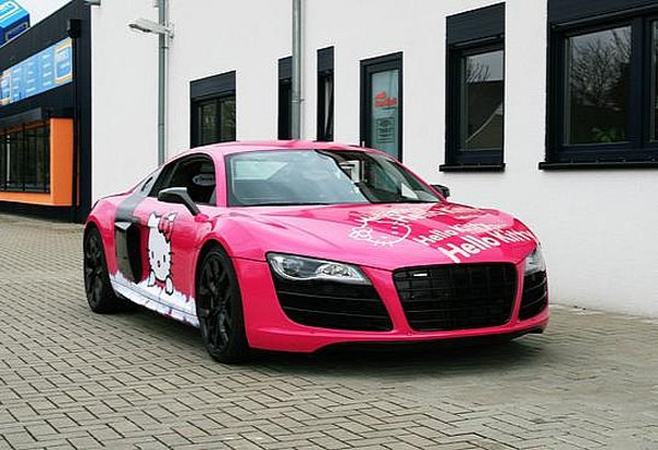 Audi R8 V10 Hello Kitty от Cam Shaft