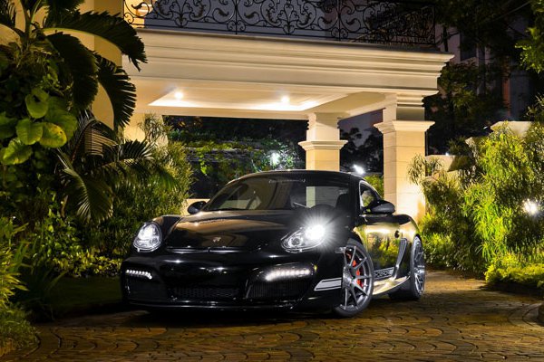 Индонезийский тюнинг Porsche Cayman 