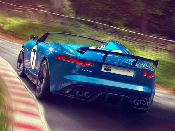 Jaguar построил одноместный родстер Project 7