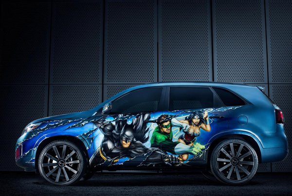 Kia представила Sorento Justice League