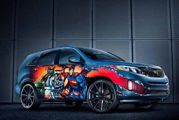 Kia представила Sorento Justice League