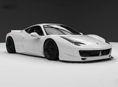 Ferrari 458 Italia в обвесе LB Performance