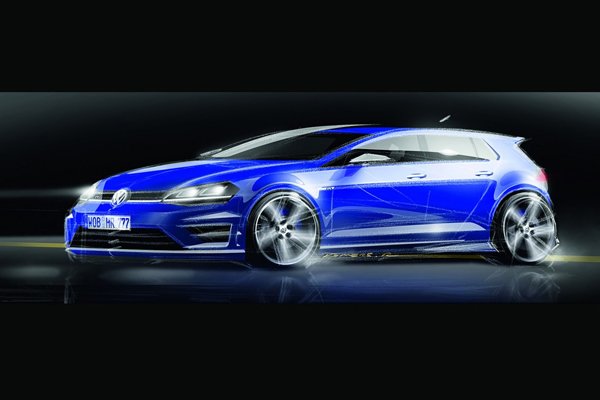 Volkswagen Golf R 2014 - официальный пресс-релиз