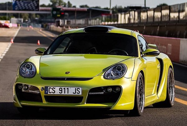 Новый Porsche Cayman в тюнинге TechArt