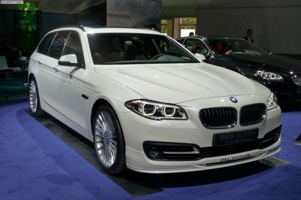 Alpina D5 Biturbo Touring - франкфуртский дебют