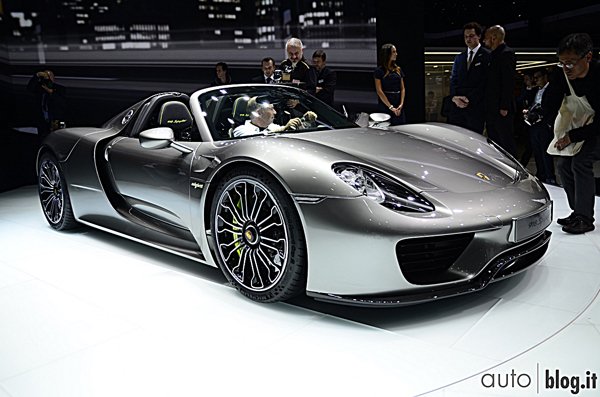 Porsche 918 Spyder - франкфуртская премьера